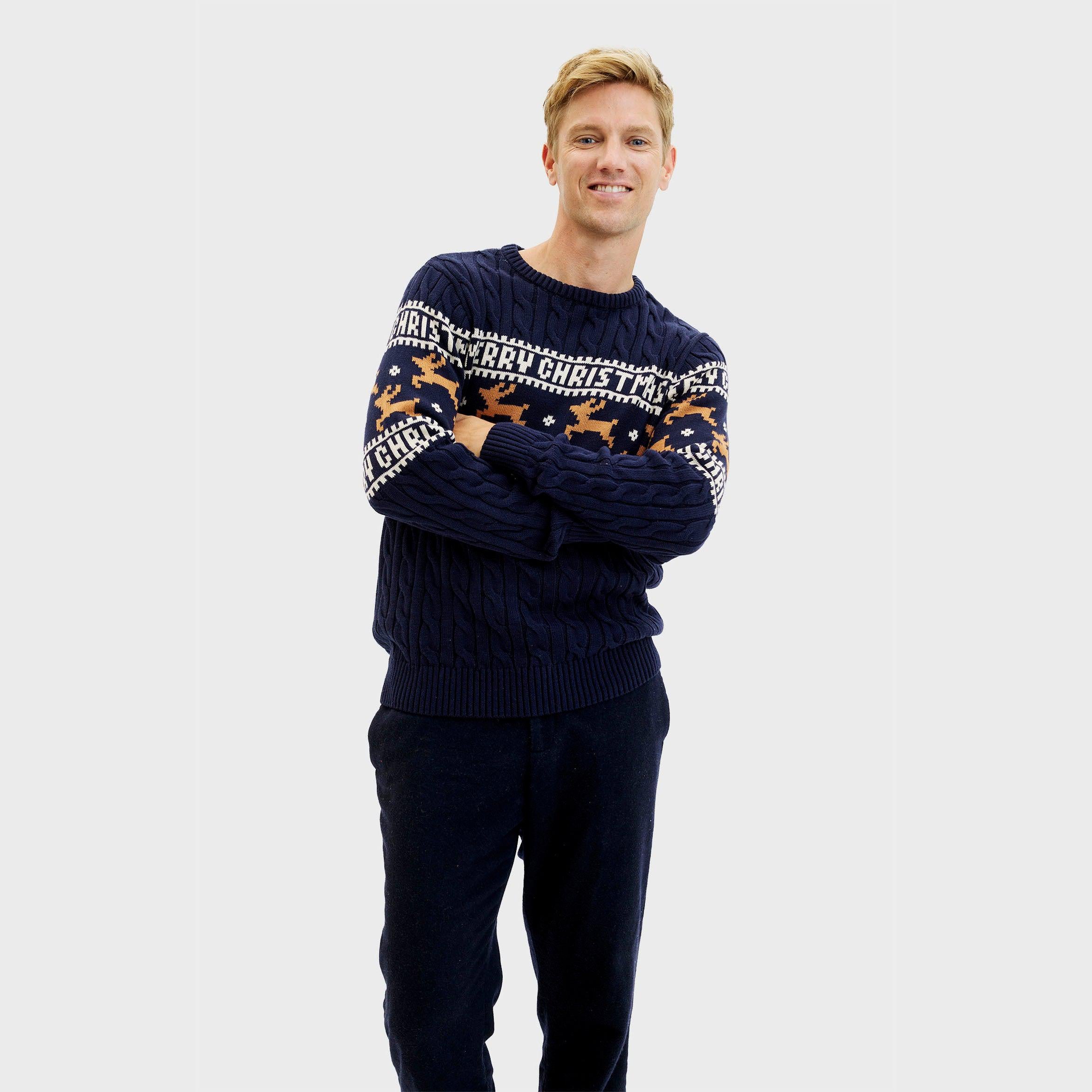 Le Pull De Noël Élegant - Homme.